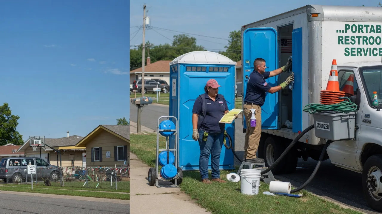Portable Toilet Rental in Saint Charles, MO near me